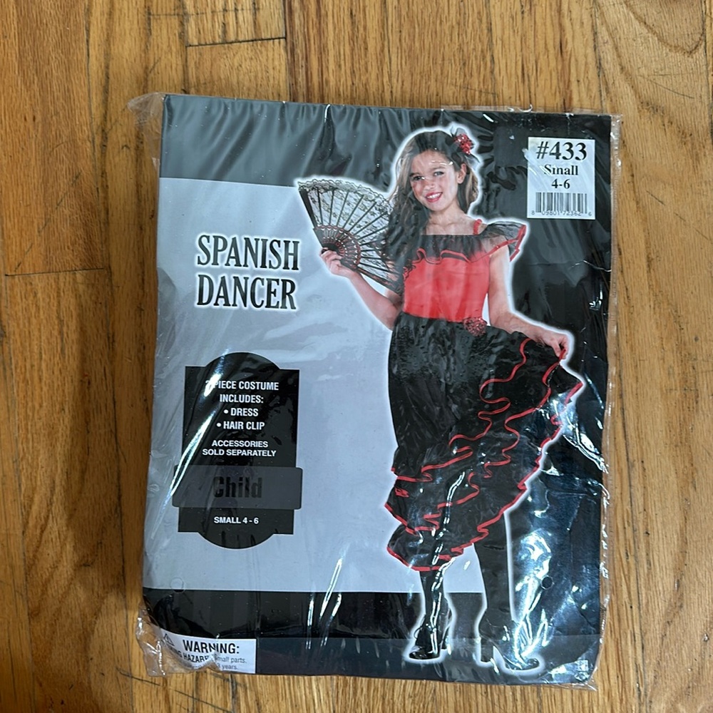 Spanish Dancer costume